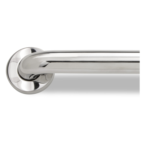 Keeney Mfg 18.00" L, Smooth, Stainless Steel, 1.5 x 18" Straight Polished Stainless Steel Grab Bar PP1908PS